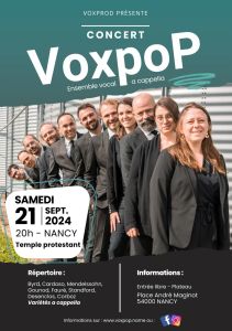 VoxpoP en concert